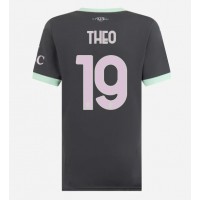 AC Milan Theo Hernandez #19 Fotballklær Tredjedrakt Dame 2024-25 Kortermet